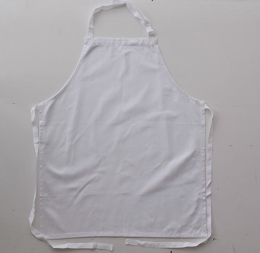 Cotton Drill Full Bib Apron - No Pocket (WA0397)