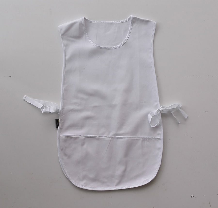 Cotton Drill Popover Apron - With Pocket (WA0398)