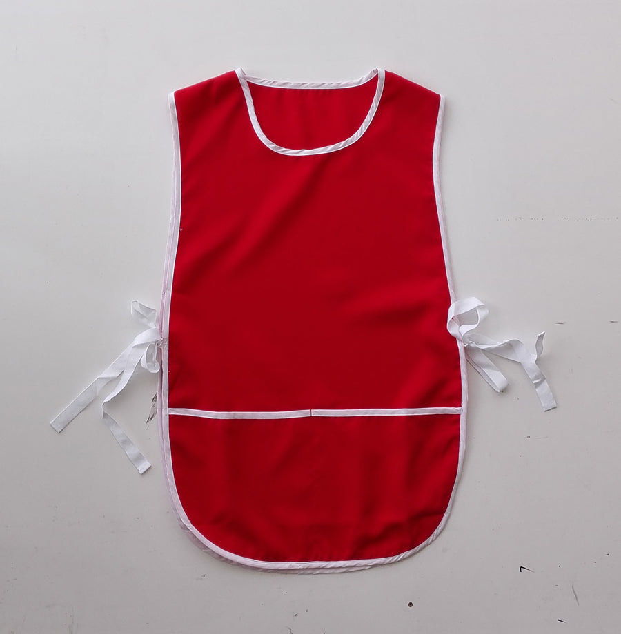 Polyester Drill Popover Apron - With Pocket (WA0676)