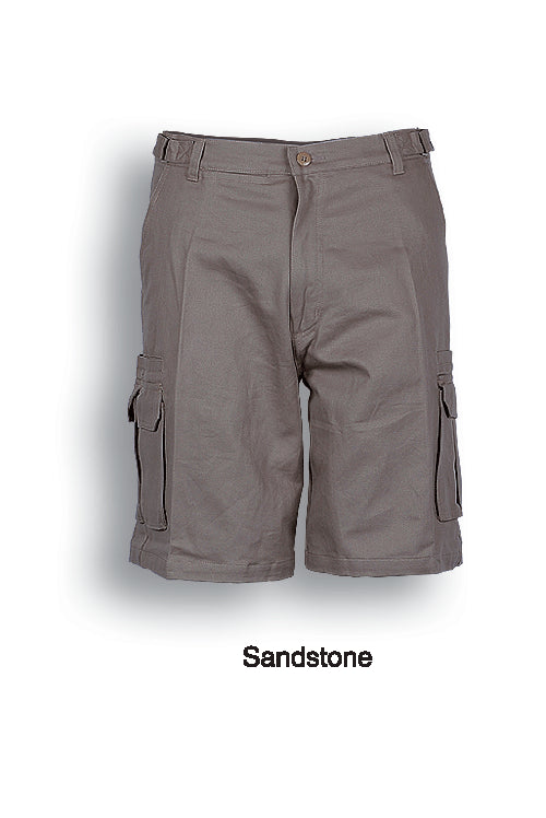 Unisex Adults Cotton Drill Cargo Shorts (WK615)