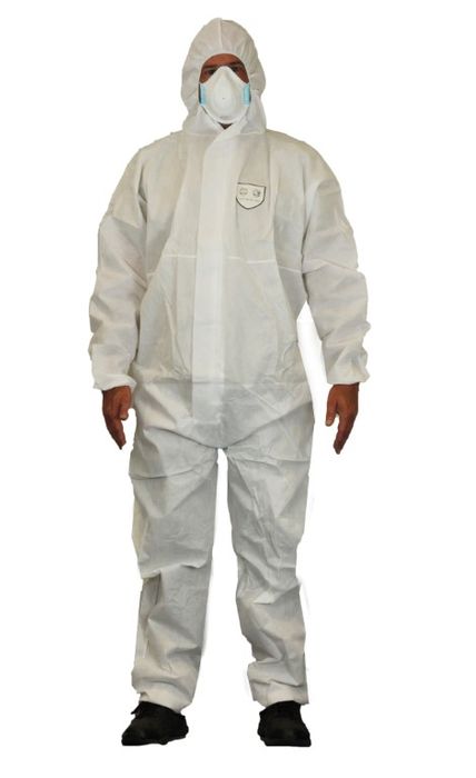 SMS Coverall White Large (50 Units)