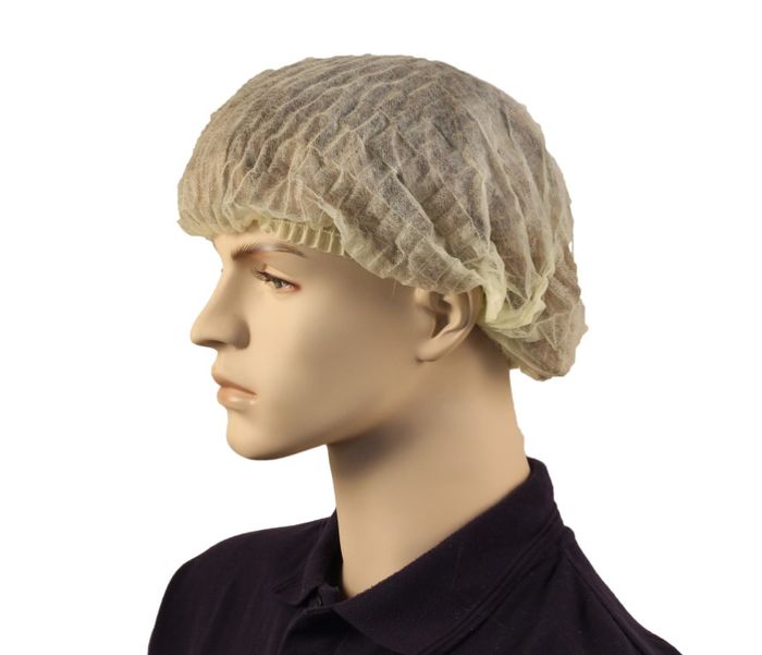 Yellow Crimped Beret 21" (1000 Units)