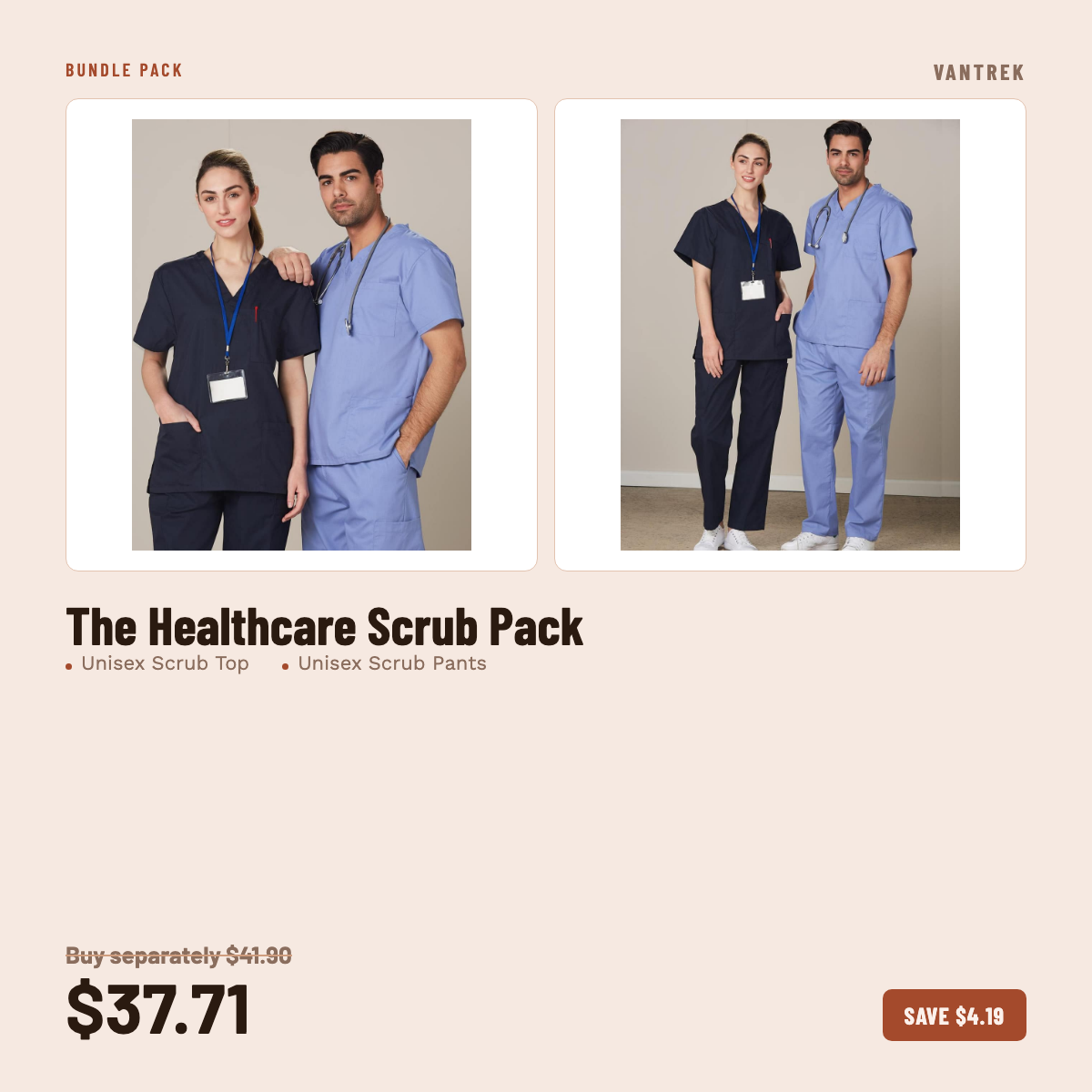 The Healthcare Scrub Pack