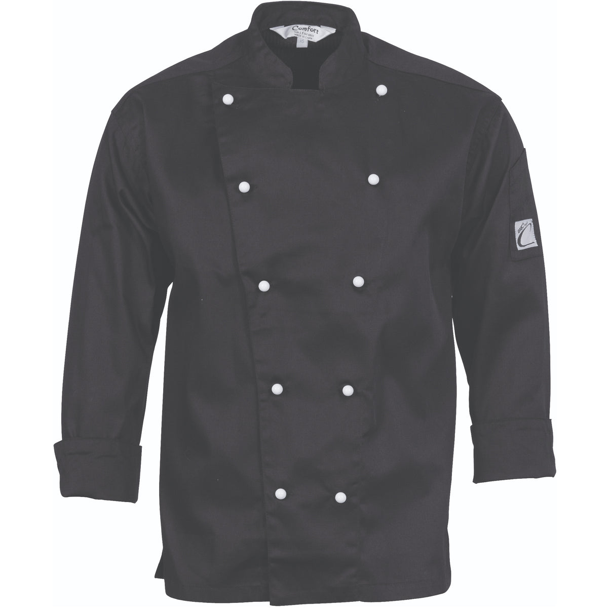 Traditional Chef Jacket - Long Sleeve — DNC Workwear colour image