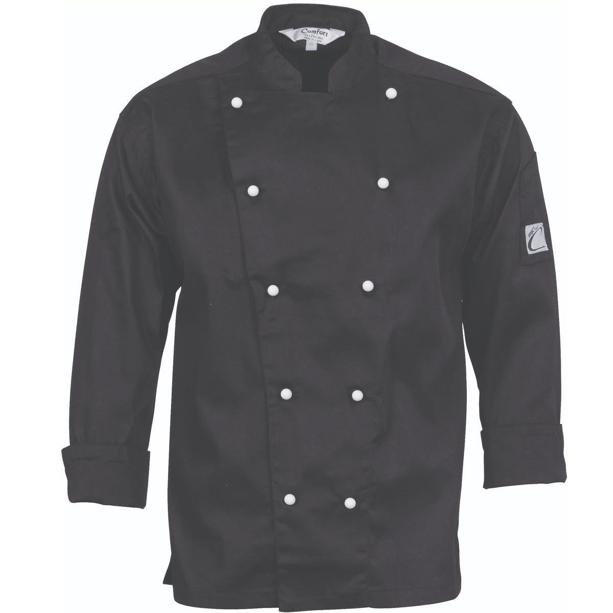Three Way Air Flow Chef Jacket - Long Sleeve — DNC Workwear colour image