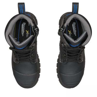 B997 BLUNDSTONE XFOOT SERIES ZIP SIDE LACE UP BOOT