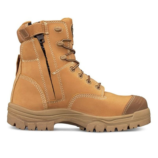 45632Z OLIVER ZIPSIDE LACE UP BOOT WITH BUMP CAP COMPOSITE SAFETY TOE