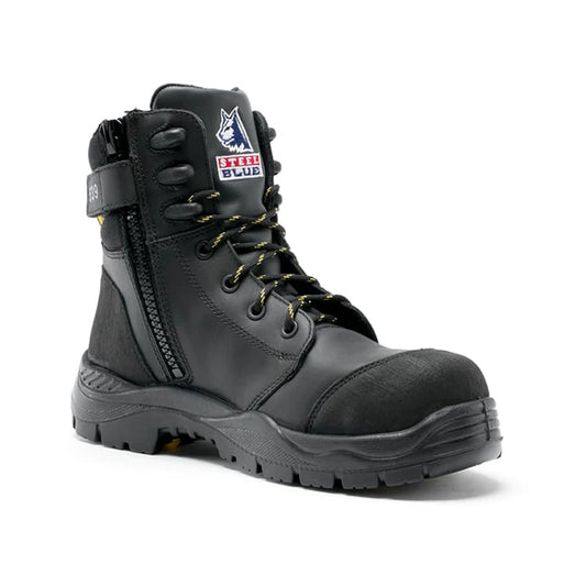 827539 STEEL BLUE TORQUAY EH (ELECTRICAL HAZARD) ANKLE BOOT NITRILE OUTSOLE HEAT RESISTANT