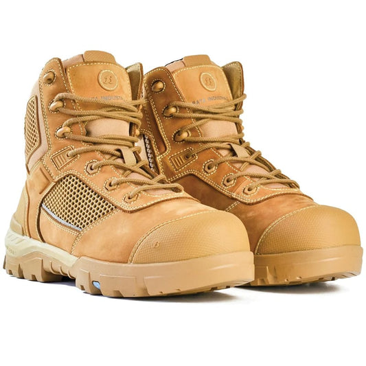 804-88830 BATA AVENGER LACE UP ZIP SIDE SAFETY BOOT