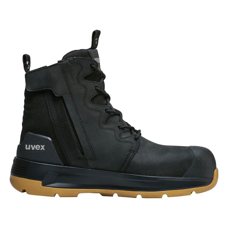 6542 UVEX 3 X-FLOW ZIP SIDE 150MM BOOTS