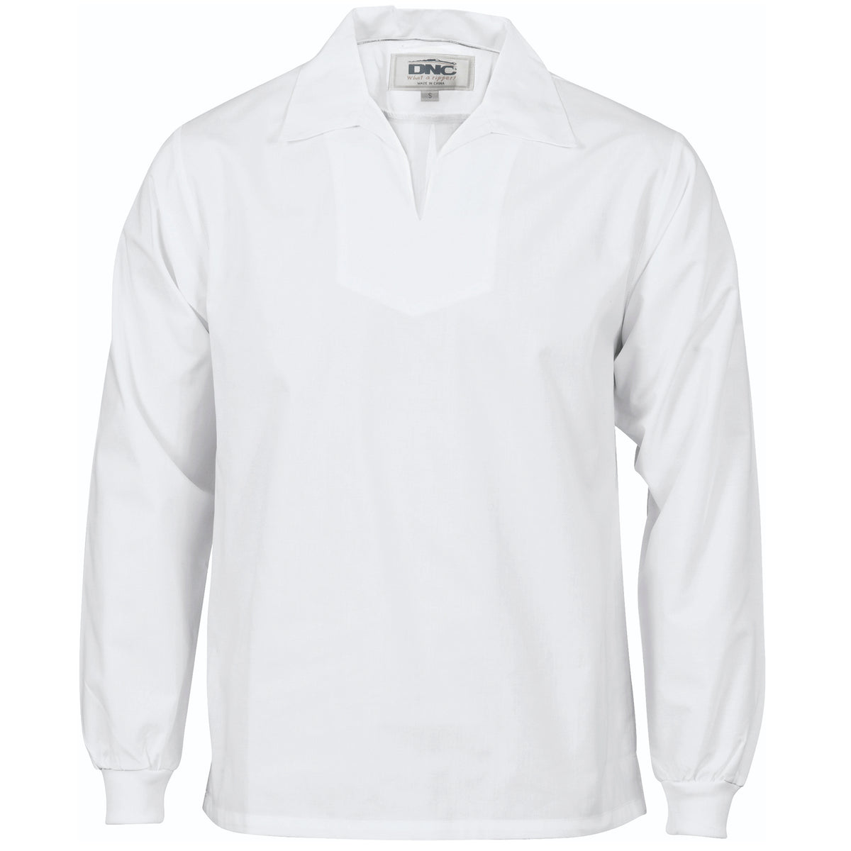 V-Neck Food Industry Jerkin - Long Sleeve — DNC Workwear colour image
