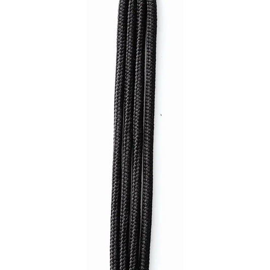 A-000063 STEEL BLUE NYLON SHOE LACES BLACK 90cm