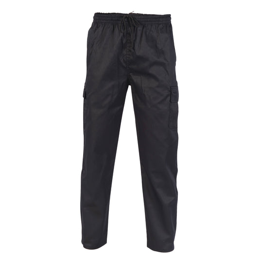 Drawstring Poly Cotton Cargo Pants — DNC Workwear colour image