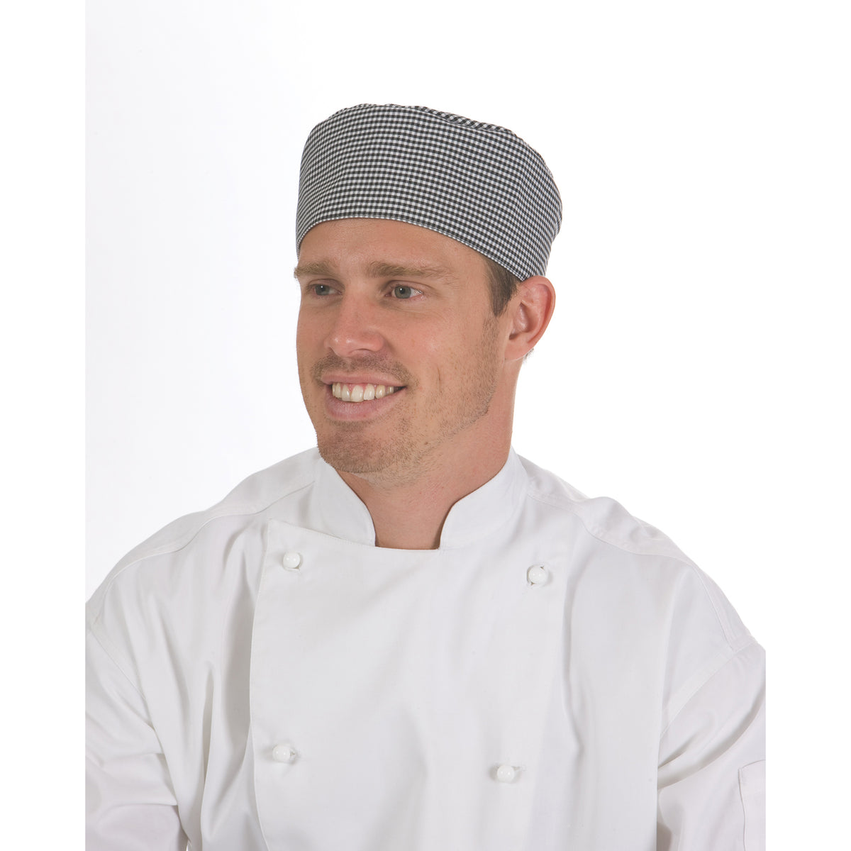 Flat Top Chef Hats — DNC Workwear colour image