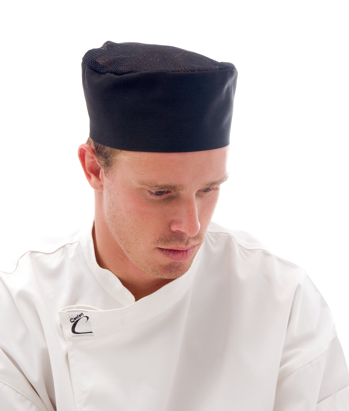 Cool-Breeze Flat Top Hat With Air Flow Mesh Upper — DNC Workwear colour image
