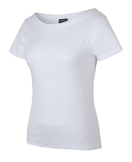 C of C Ladies Boat Neck Tee