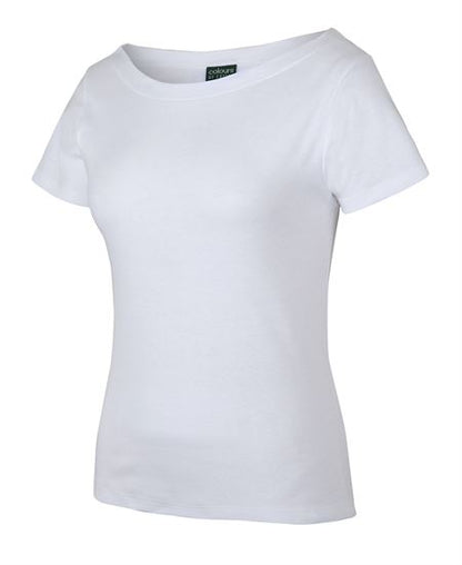 C of C Ladies Boat Neck Tee