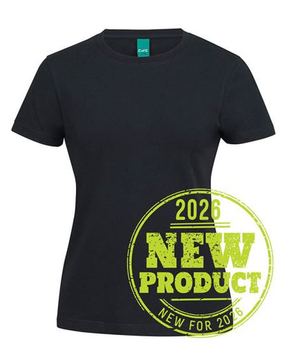 C of C Ladies Cotton S/S Stretch Tee