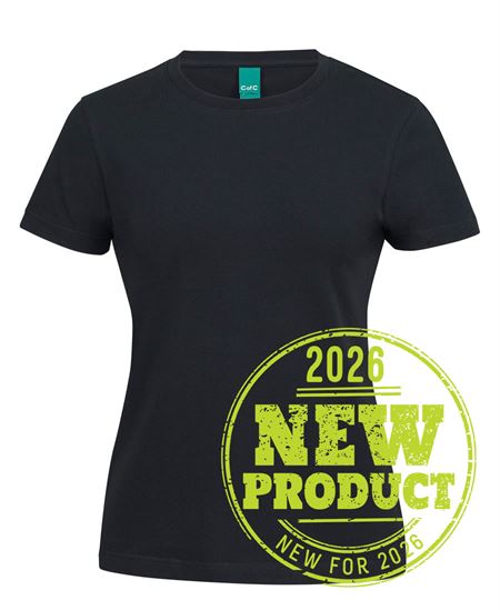 C of C Ladies Cotton S/S Stretch Tee