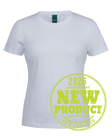 C of C Ladies Cotton S/S Stretch Tee
