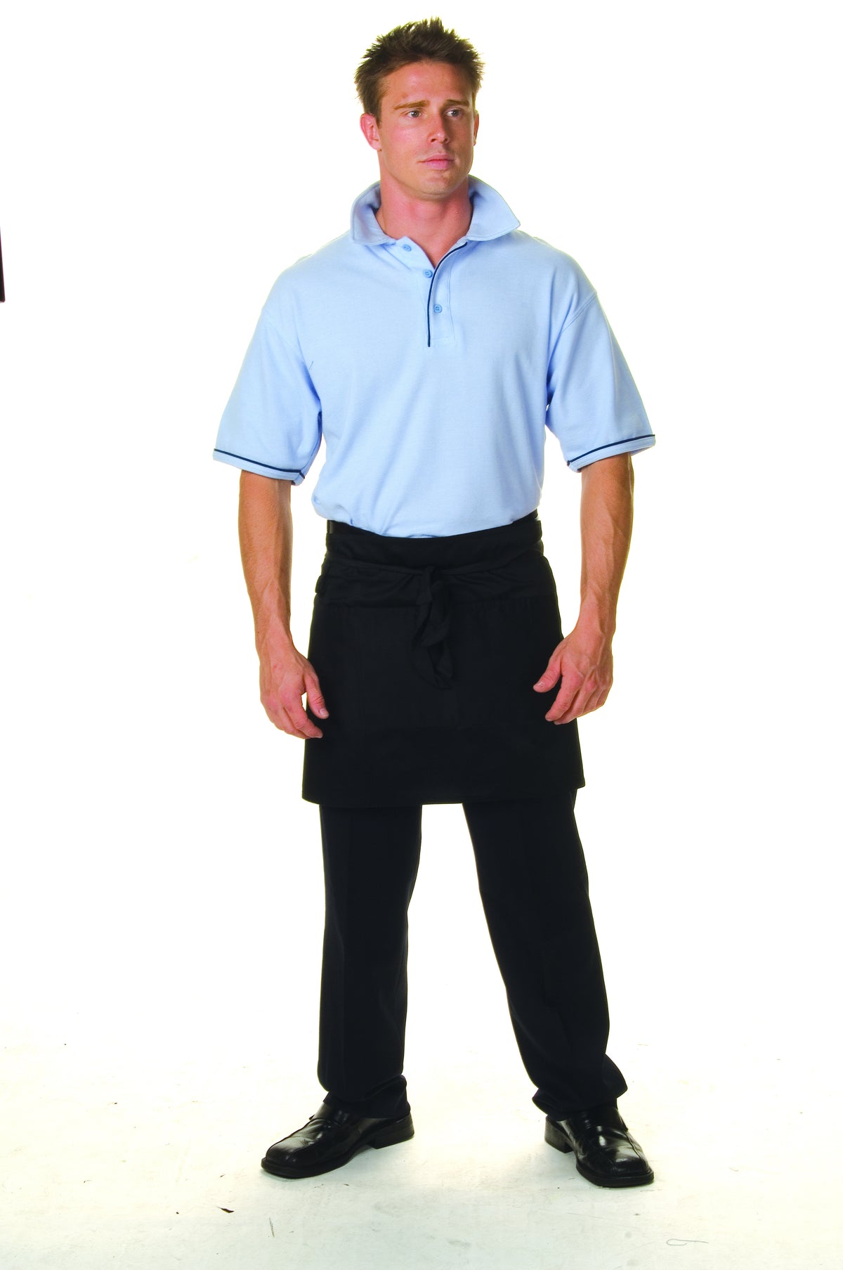 P/C Short Apron With Pocket — DNC Workwear colour image