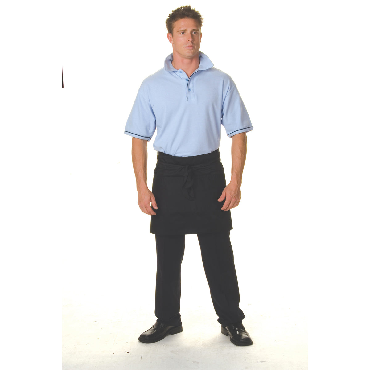 P/C Short Apron No Pocket — DNC Workwear colour image