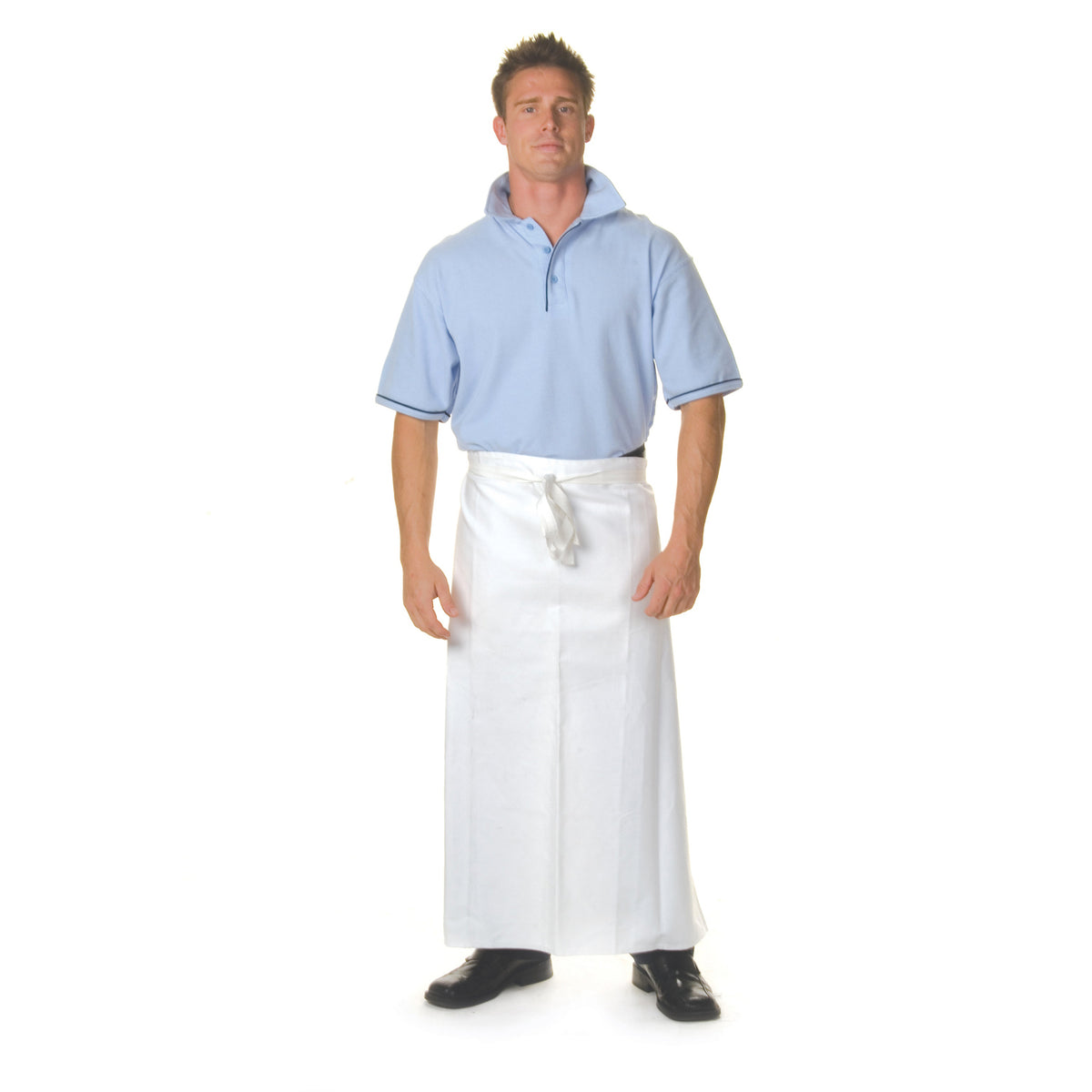 Cotton Drill Continental Aprons No Pocket — DNC Workwear colour image