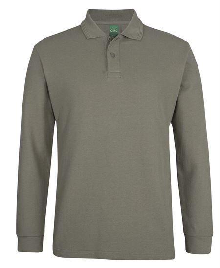 C of C 320g L/S Popcorn Cotton Polo