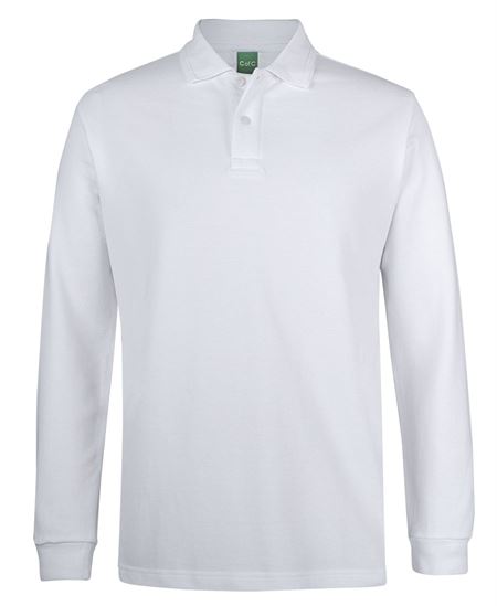 C of C 320g L/S Popcorn Cotton Polo