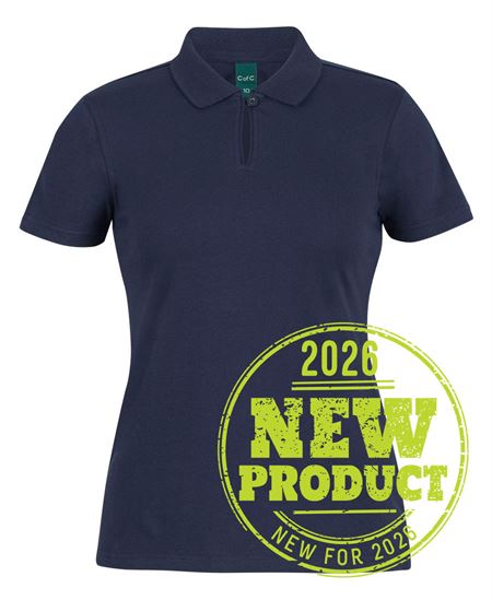 C of C Ladies Cotton S/S Stretch Polo