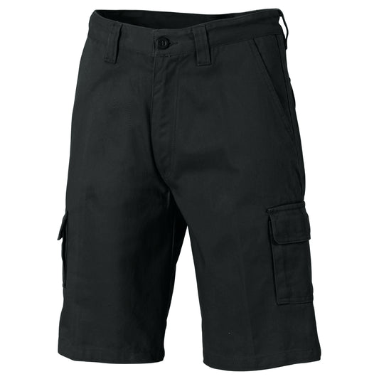 Cotton Drill Cargo Shorts — DNC Workwear colour image