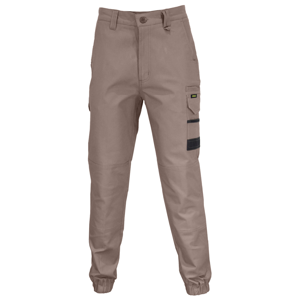 SlimFlex Tradie Cargo Pants Elastic Cuffs — DNC Workwear colour image