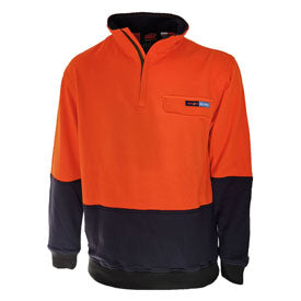 Inherent FR PPE2 1/2 Zip Two Tone Jumper — DNC Workwear colour image