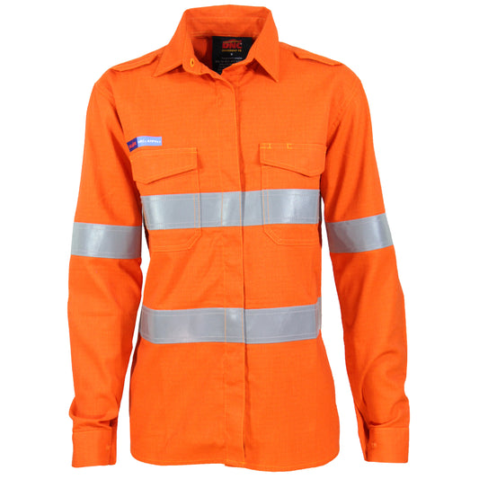 LADIES INHERENT FR PPE2 D/N SHIRT — DNC Workwear colour image