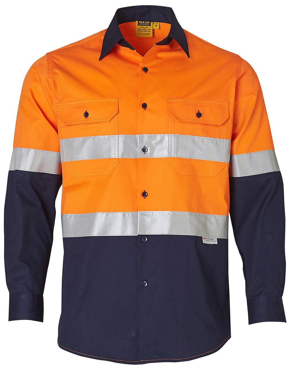 SW60 Fluoro Orange / Navy