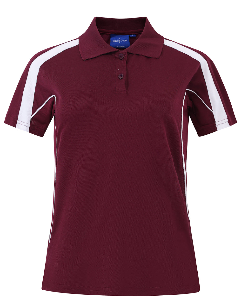 PS54 Maroon / White