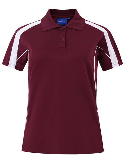 PS54 Maroon / White