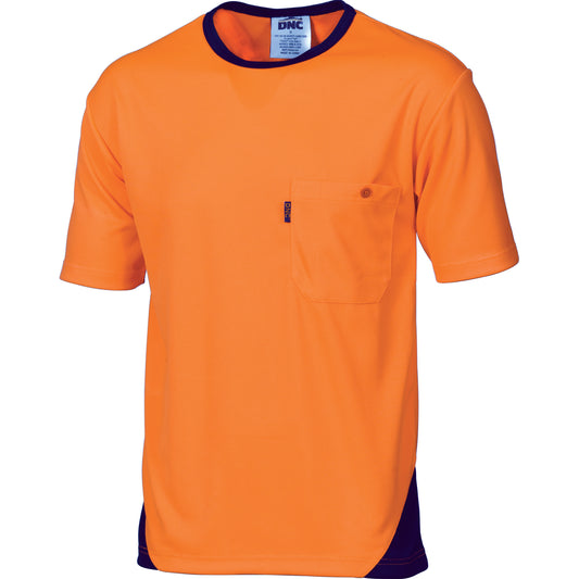 HiVis Cool-Breathe Tee - short sleeve — DNC Workwear colour image