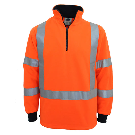 HiVis "X" Back & Bio-Motion CSR R/Tape Polar Fleece — DNC Workwear colour image