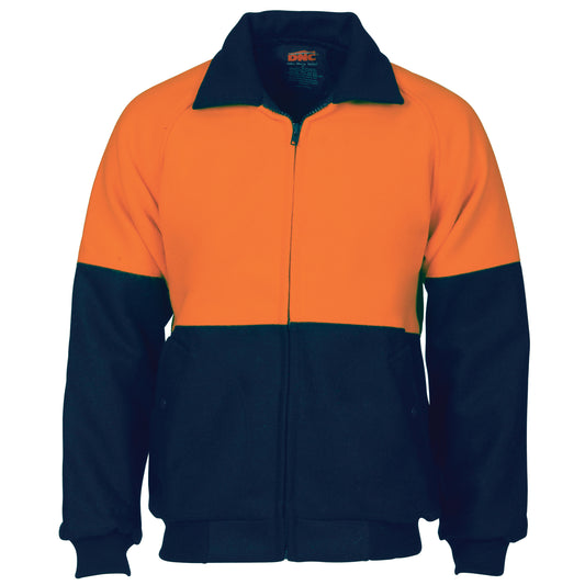 HiVis Two Tone Bluey bomber jacket — DNC Workwear colour image