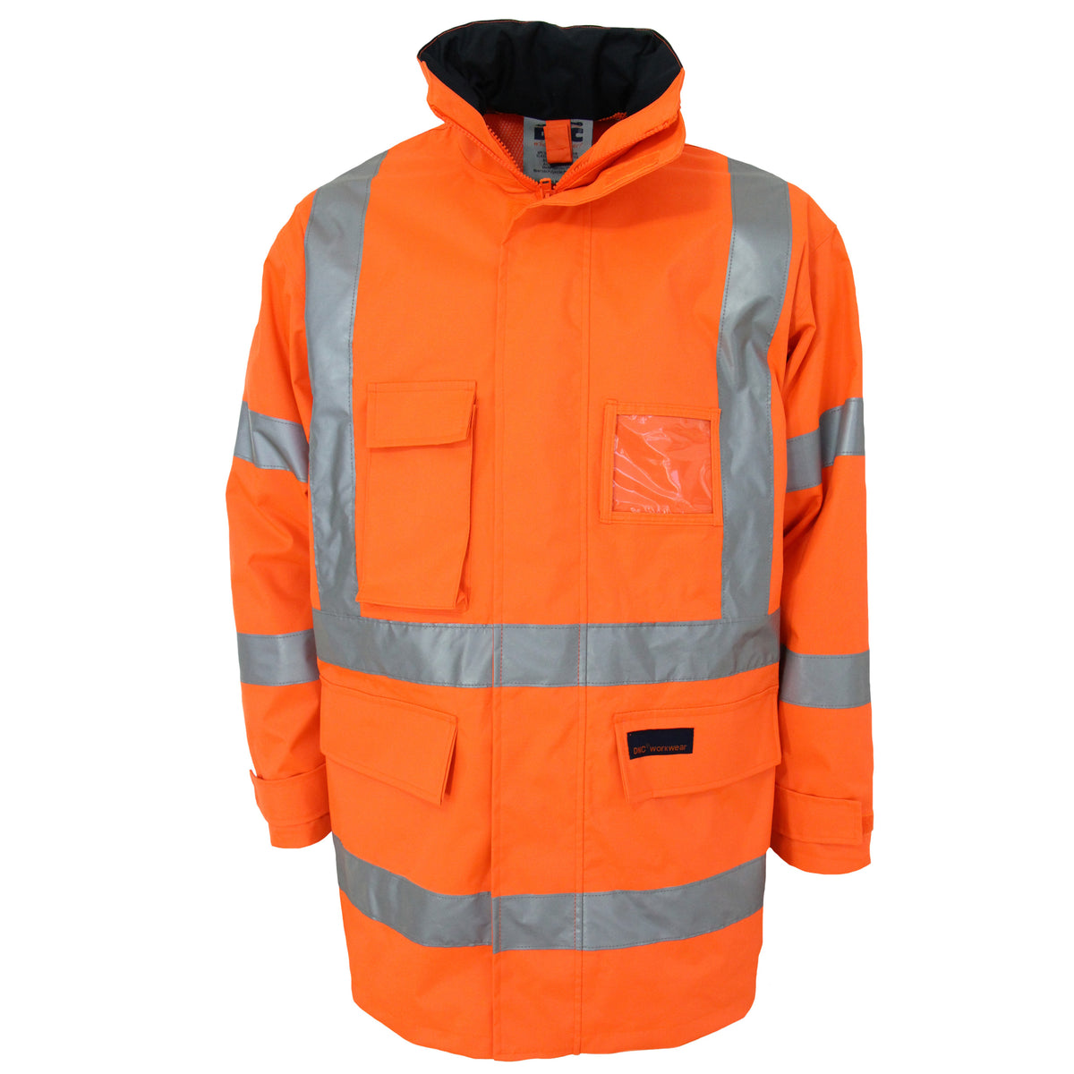 HiVis "H" Pattern Bio-Motion CSR R/Tape Jacket — DNC Workwear colour image