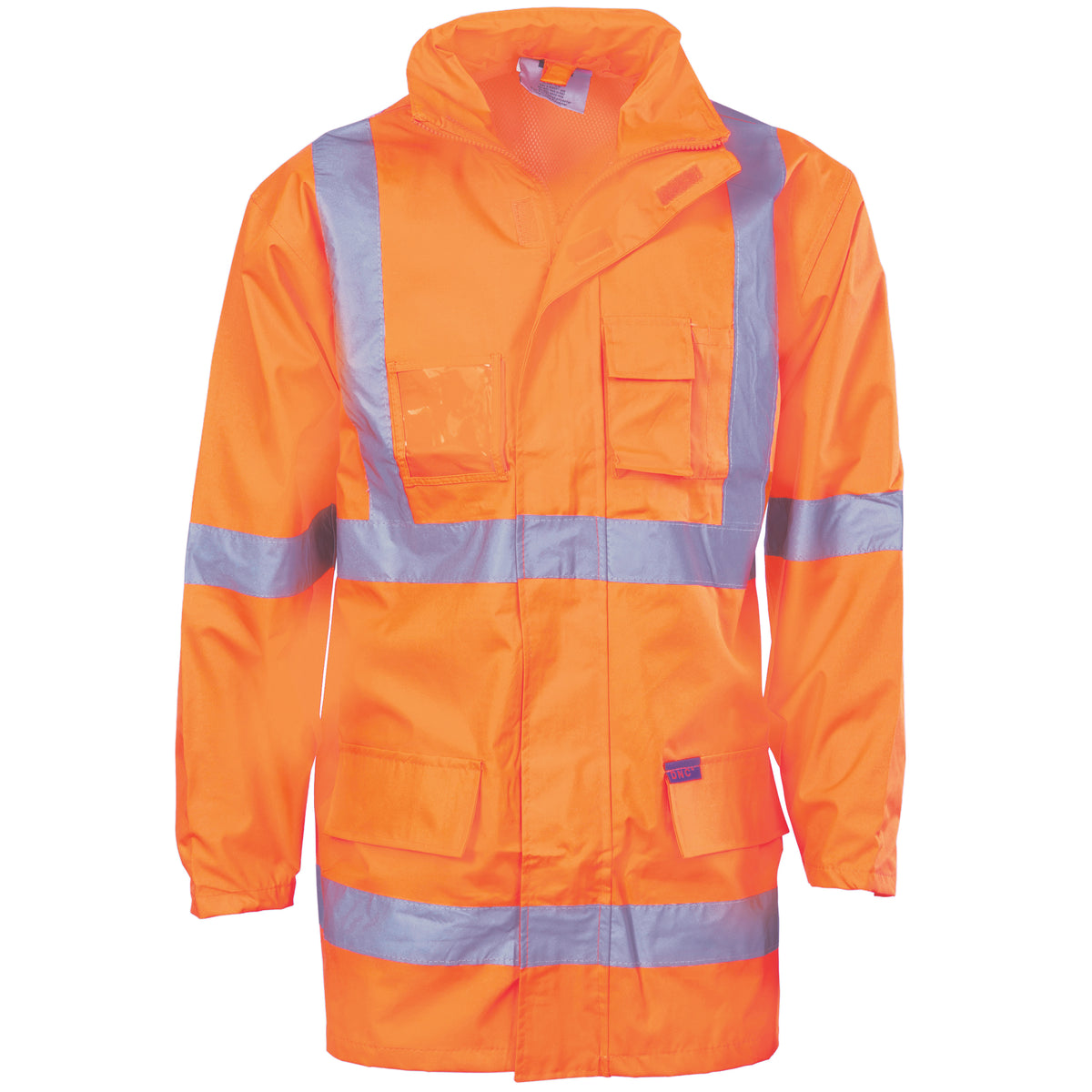 HiVis "X" Back D/N “2 in 1” Rain Jacket — DNC Workwear colour image