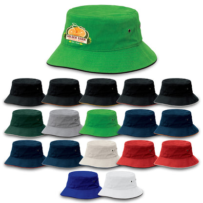 Sandwich Brim Bucket Hat — image 1