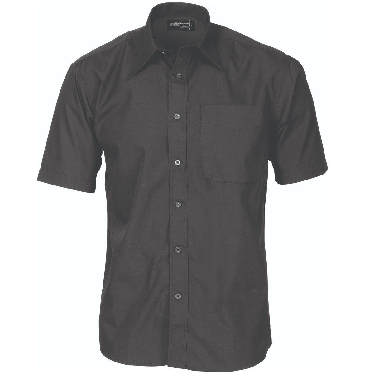 Polyester Cotton Business Shirt - Short Sleeve — DNC Workwear colour image