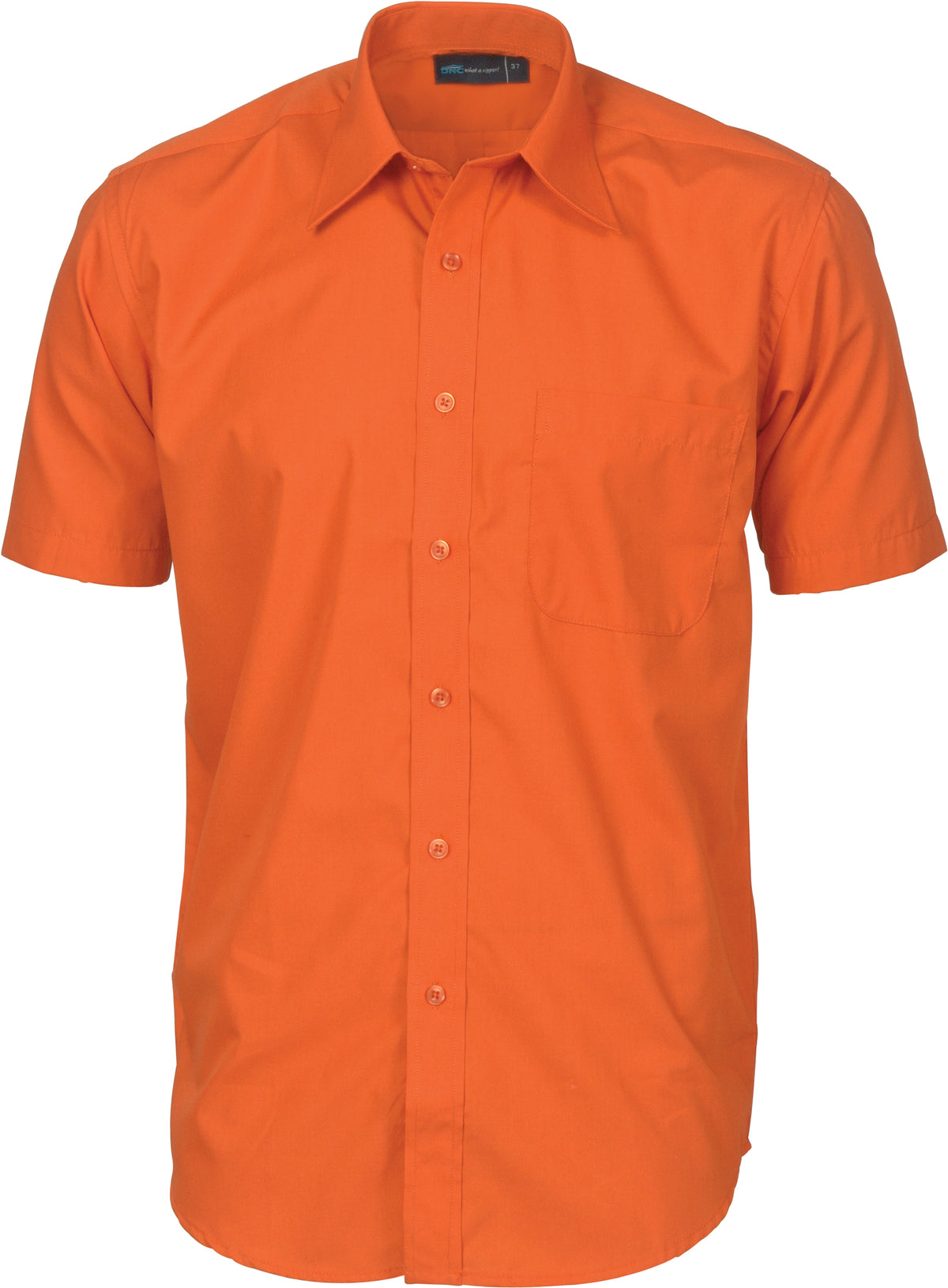 Mens Premier Poplin Business Shirts - Short Sleeve — DNC Workwear colour image