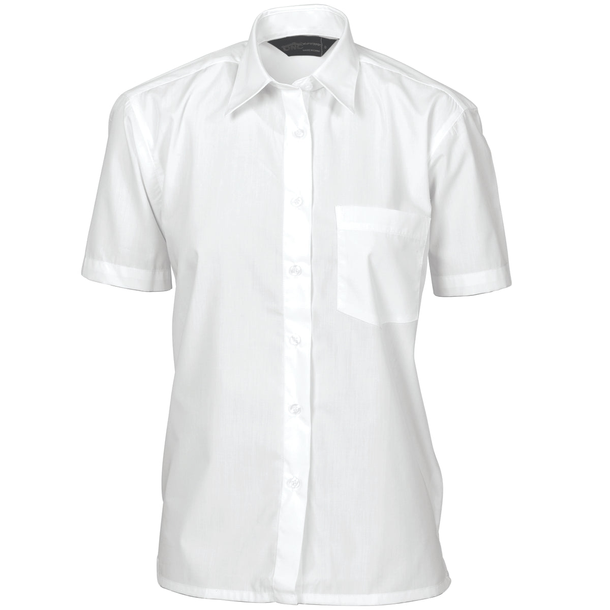 Ladies Polyester Cotton
Poplin Shirt - Short Sleeve — DNC Workwear colour image