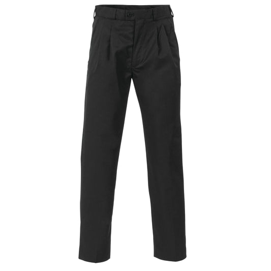 Mens P/V Pleat Front Pants — DNC Workwear colour image