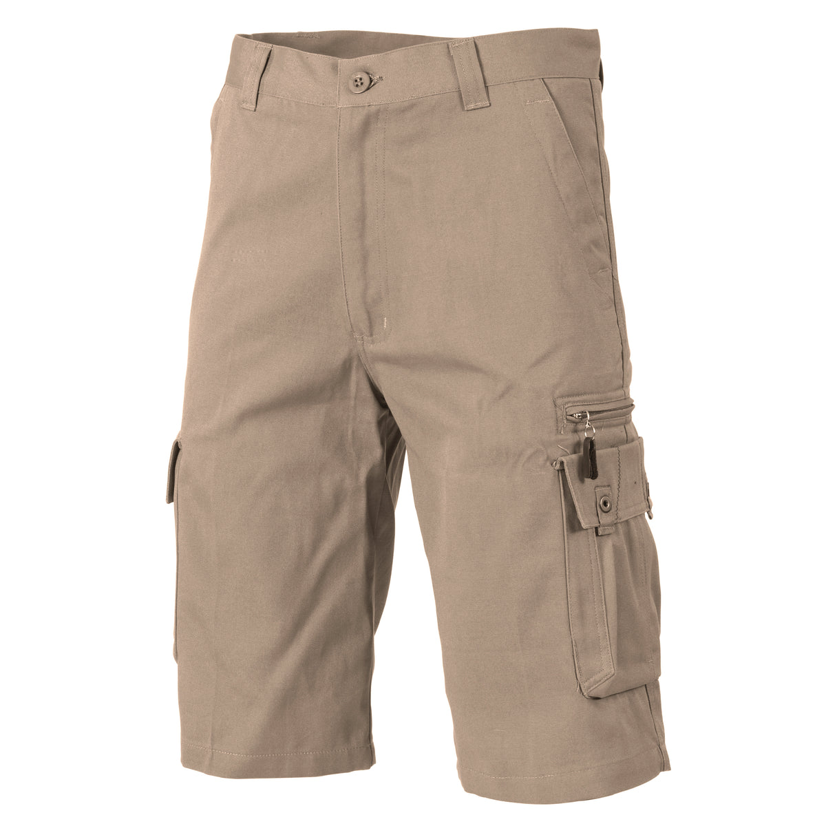 Island Duck Weave Cargo Shorts — DNC Workwear colour image