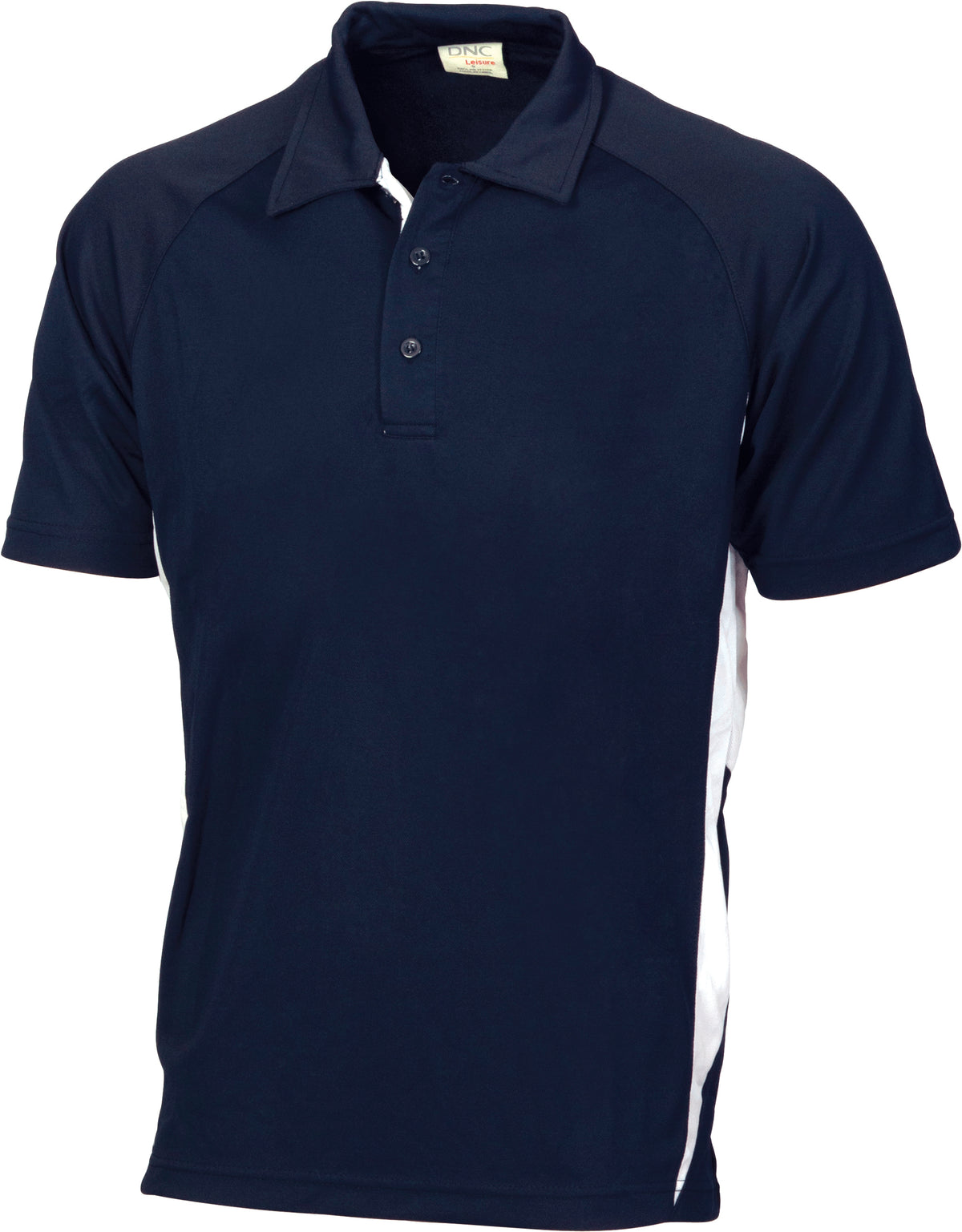 Adult Cool-Breathe Contrast Polo — DNC Workwear colour image