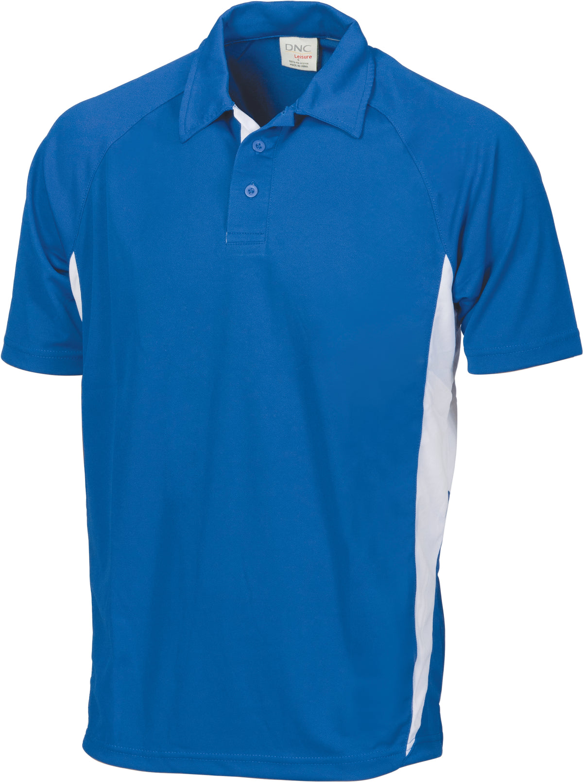 Adult Cool-Breathe Contrast Polo — DNC Workwear colour image